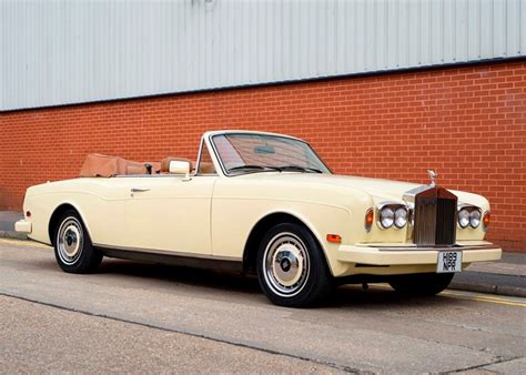 rolls royce corniche car.